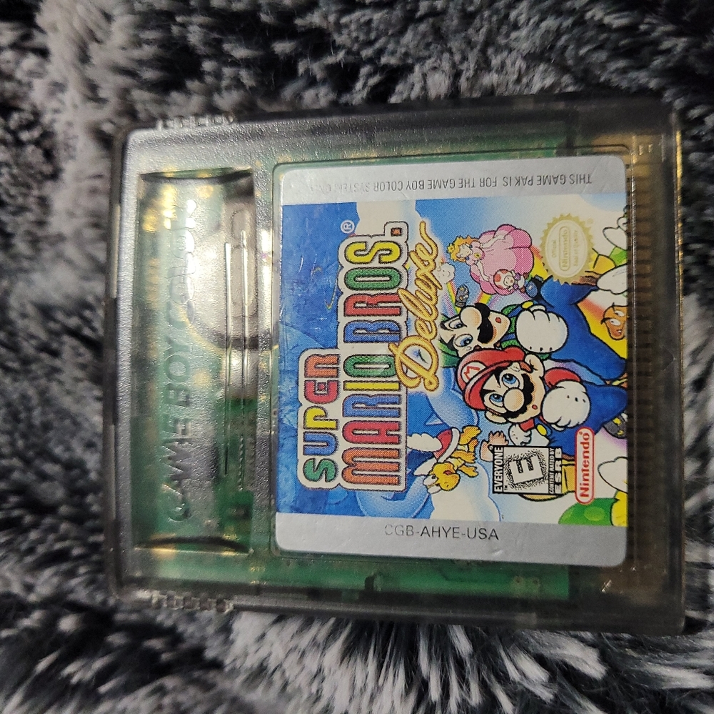 Super Mario bros deluxe gameboy color